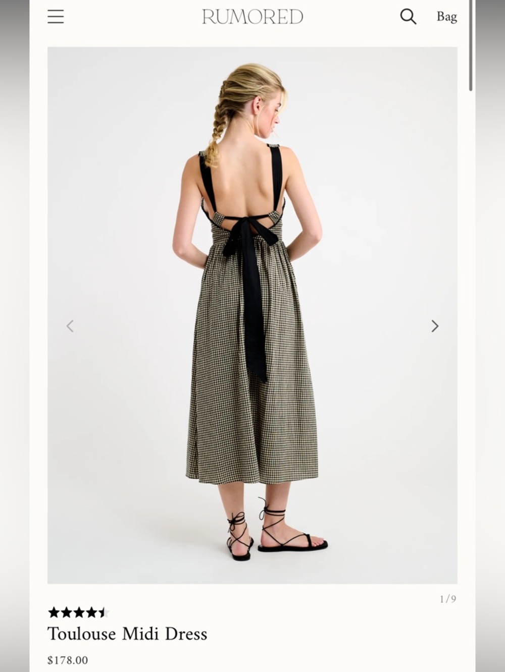NWT Toulouse Midi Dress - Picture 2 of 4